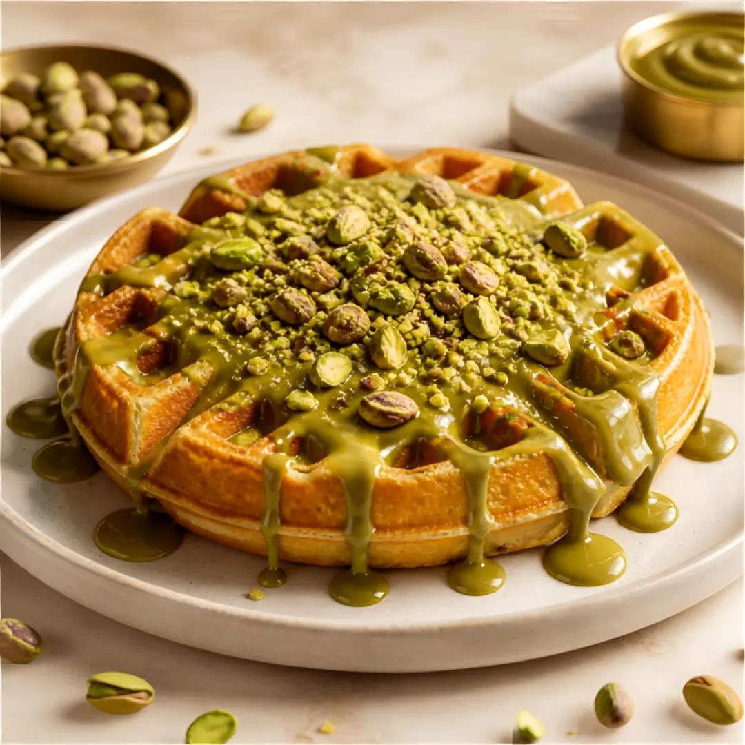 Dubai Pistachio Waffle Dubai Pistachio Waffle - Image 1